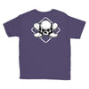 skate until the end black Youth Tee