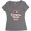 Welcome To My Table Dungeon Master Women's Triblend Scoop T-shirt
