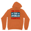 star spangled hammered Hoodie