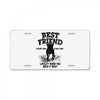 Best Friend Pİtbull License Plate