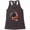 American Flag Q Fire Racerback Tank