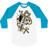 work hard until die 3/4 Sleeve Shirt