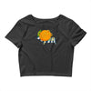 orange juice Crop Top