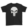 the punisher skull head Youth Tee