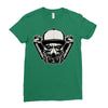 gas mask Ladies Fitted T-Shirt