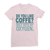 do you like coffee Ladies Fitted T-Shirt