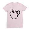 coffee Ladies Fitted T-Shirt