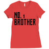 number one brother Ladies Fitted T-Shirt