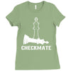CheckMate, Chess Pawn,Chess Lover Ladies Fitted T-Shirt