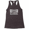 may contain alcohol Racerback Tank