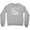 girls fish too only prettier Crewneck Sweatshirt
