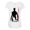 crazy rocket guardians japan poster shape cosmos space fighters Maternity Scoop Neck T-shirt