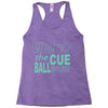 snooker where's the cue ball going Racerback Tank
