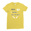 baseball Ladies Fitted T-Shirt