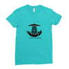 I want to Leave Ladies Fitted T-Shirt