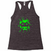 space invader 2 splat Racerback Tank