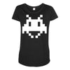 alien in game Maternity Scoop Neck T-shirt