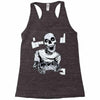 skull gamer Racerback Tank