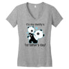 it's my daddy's Women's V-Neck T-Shirt