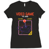 video game the game Ladies Fitted T-Shirt