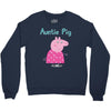 peppa pig auntie pig Crewneck Sweatshirt