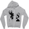 khabib vs mcgregor Zipper Hoodie
