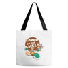 saved by the shell Tote Bags