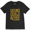 young wild and free V-Neck Tee