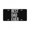 best dad ever License Plate