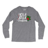 holly jolly christmas Long Sleeve Shirts