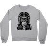 monkey in the motorcycle Crewneck Sweatshirt