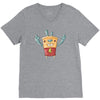 robo battery V-Neck Tee