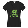 sham rocker shamrock Women's V-Neck T-Shirt