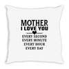 I Love You Mother Throw Pillow