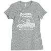 camel towing (2) Ladies Fitted T-Shirt