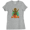 groovy groot Ladies Fitted T-Shirt