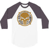 punisher punk 3/4 Sleeve Shirt