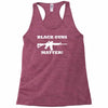 details about  black guns matter Racerback Tank