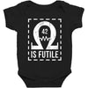 resistance is futile Baby Bodysuit