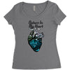 nature in my heart Women's Triblend Scoop T-shirt
