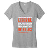 liberal for halloween (mp) Women's V-Neck T-Shirt
