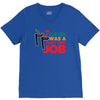 7 eleven was a part time job V-Neck Tee