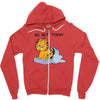 No, Not Today Zipper Hoodie