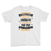 Super Cool Granddaughter Of A Freaking Awesome Pop Pop Youth Tee