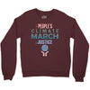 people's climate march for justice 2017 Crewneck Sweatshirt
