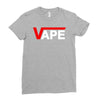 vape Ladies Fitted T-Shirt