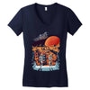 planet x Women's V-Neck T-Shirt