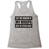 my biceps Racerback Tank