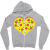 pizza lover Zipper Hoodie
