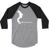 michael jackson jacko king of pop musica 2 3/4 Sleeve Shirt